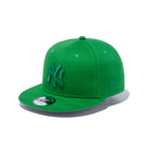 9FIFTY シャンタン ニューヨーク・ヤンキース グリーン × シャムロック グレーアンダーバイザー