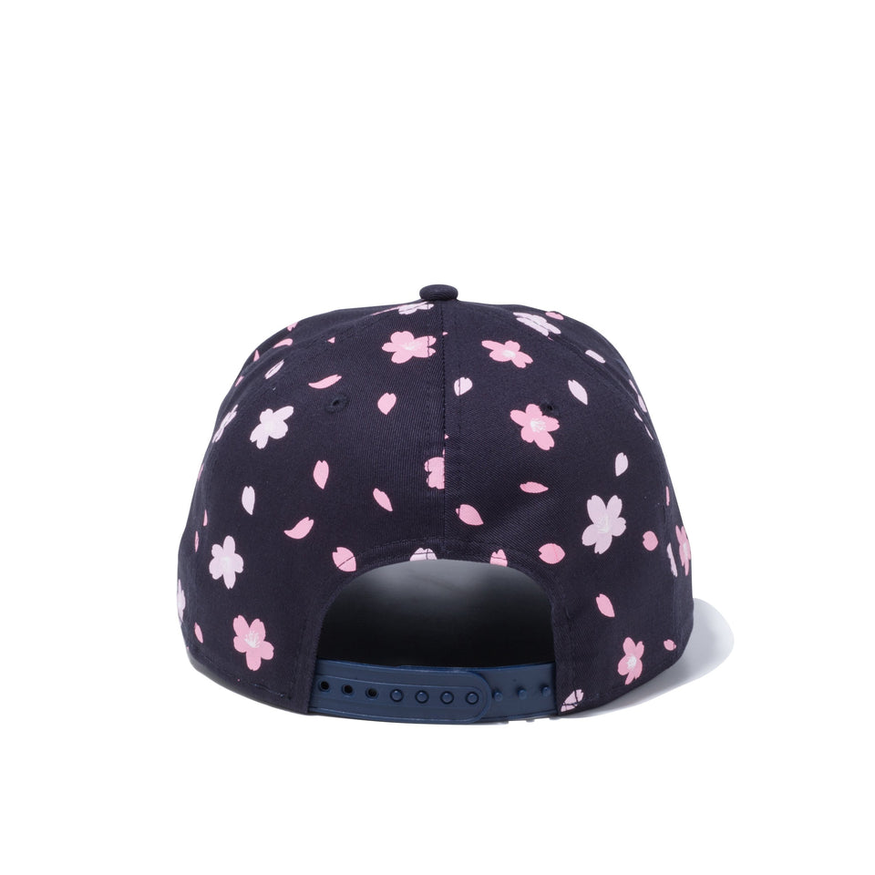 9FIFTY 桜 ニューヨーク・ヤンキース オールオーバープリント ネイビー