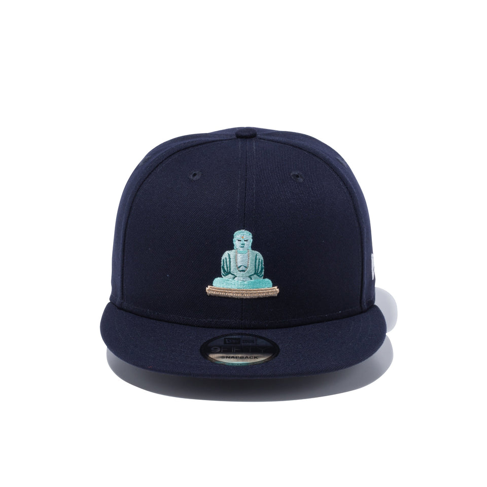 9FIFTY ジャパンランドマークス 大仏 ネイビー