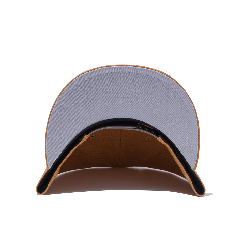9FIFTY ダックキャンバス レザーパッチ タン