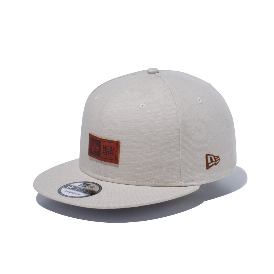 9FIFTY ダックキャンバス レザーパッチ ストーン