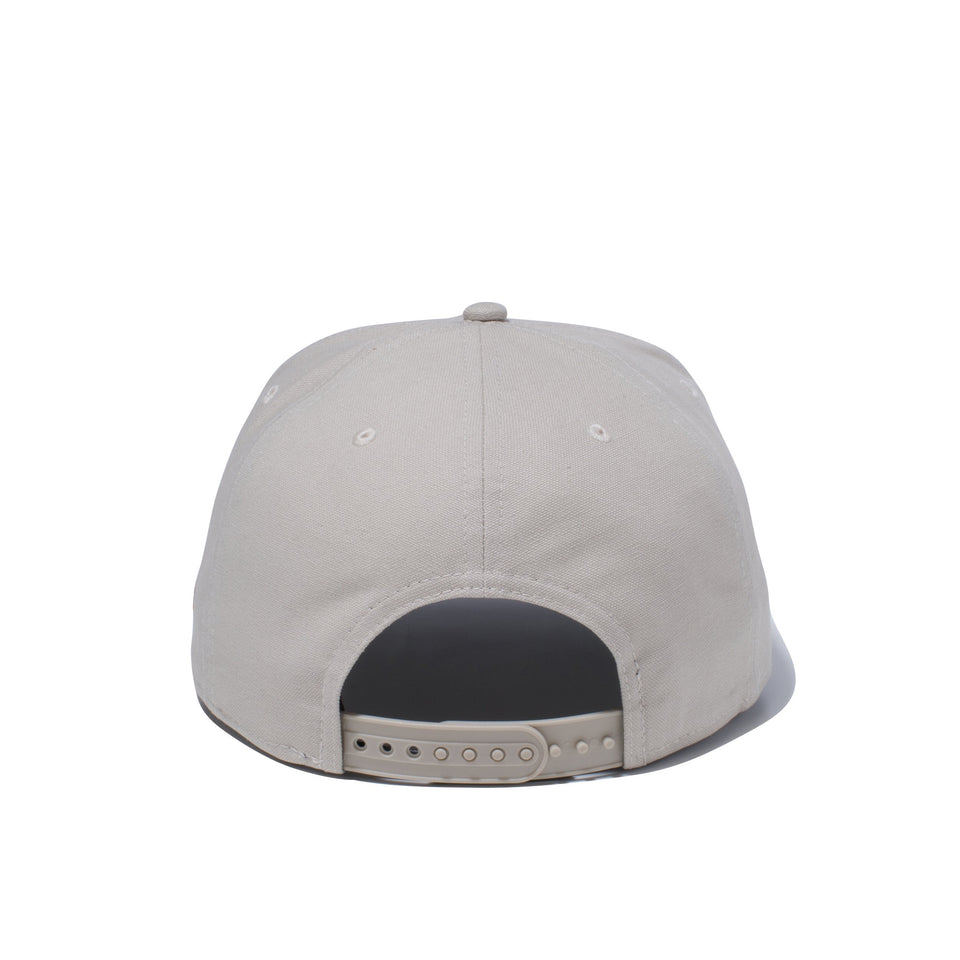 9FIFTY ダックキャンバス レザーパッチ ストーン