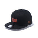 9FIFTY ダックキャンバス レザーパッチ ブラック