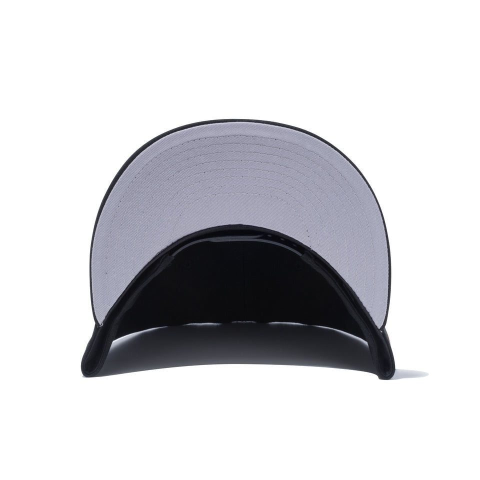 9FIFTY ダックキャンバス レザーパッチ ブラック
