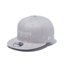 9FIFTY リネンデニム new era new york グレー × ホワイト