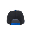9FIFTY ベーシックファブリックス NEW ERA CAP ブラック ブライトロイヤルバイザー