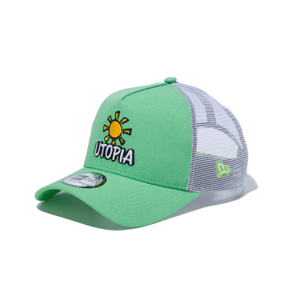 9FORTY A-Frame トラッカー トロピカル UTOPIA グリーン × エリングリーン