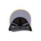 9FORTY A-Frame トラッカー シャンタン NEW ERA CAP DEPARTMENT マスタード グレーアンダーバイザー