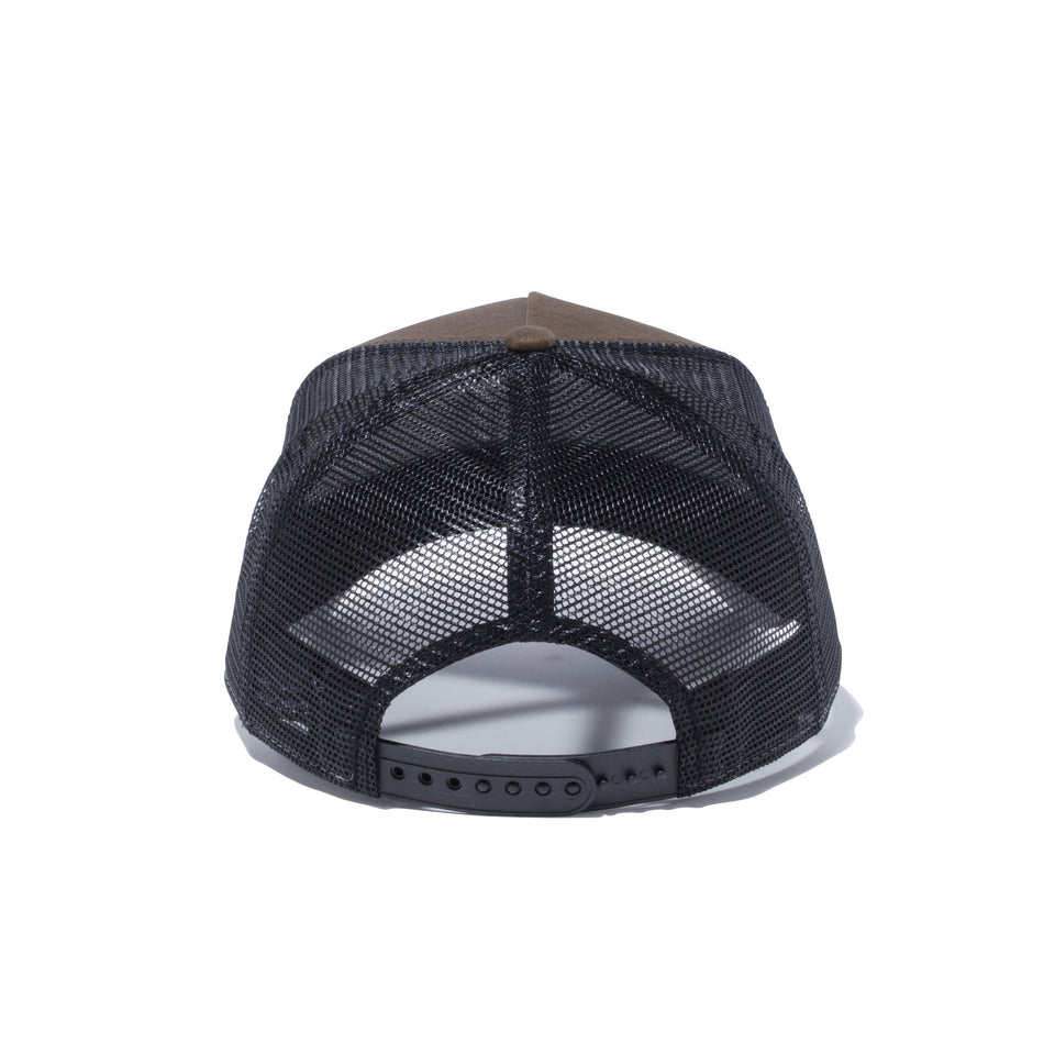9FORTY A-Frame トラッカー シャンタン NEW ERA CAP DEPARTMENT ブラウン グレーアンダーバイザー