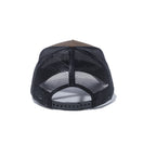 9FORTY A-Frame トラッカー シャンタン NEW ERA CAP DEPARTMENT ブラウン グレーアンダーバイザー