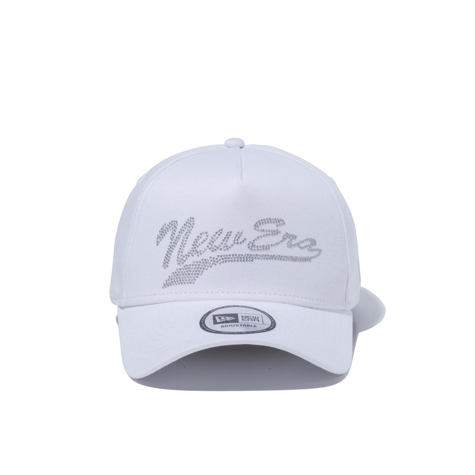 9FORTY A-Frame スタッズ New Era ロゴ ホワイト