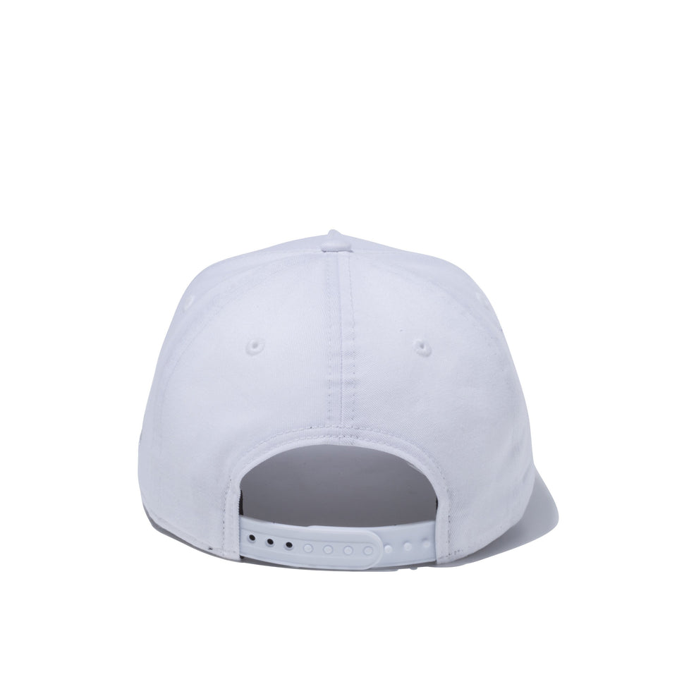 9FORTY A-Frame スタッズ New Era ロゴ ホワイト