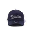 9FORTY A-Frame スタッズ New Era ロゴ ネイビー
