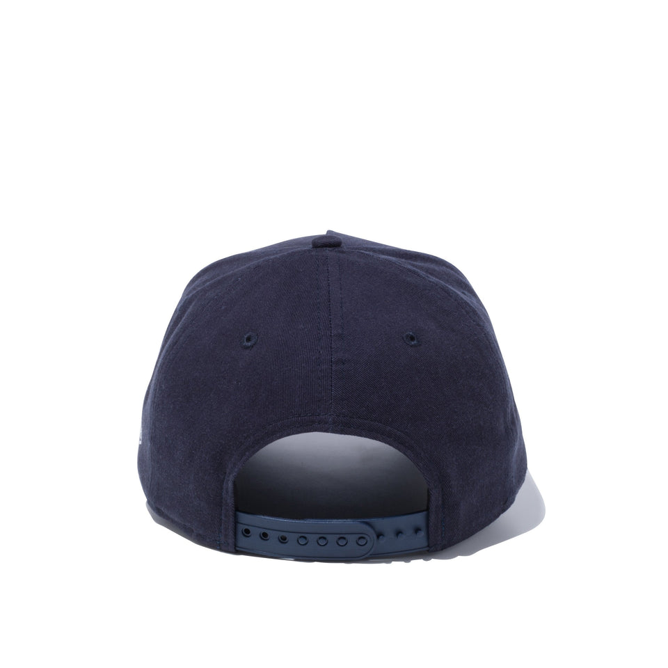 9FORTY A-Frame スタッズ New Era ロゴ ネイビー