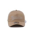 9FORTY A-Frame スタッズ New Era ロゴ カーキ