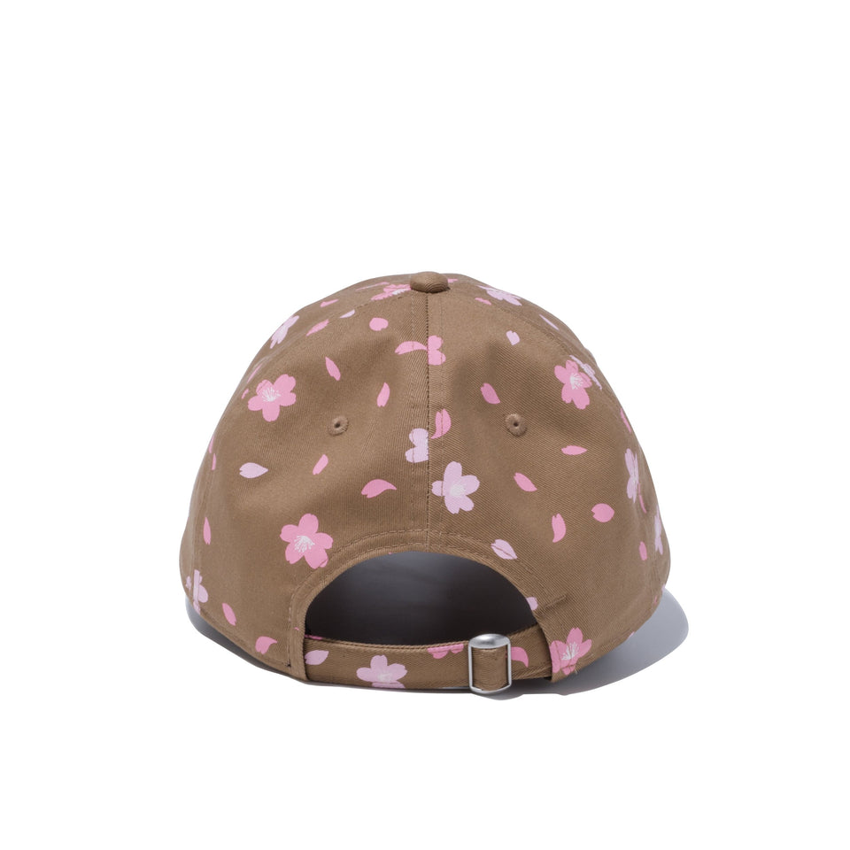 9THIRTY クロスストラップ 桜 オールオーバープリント カーキ