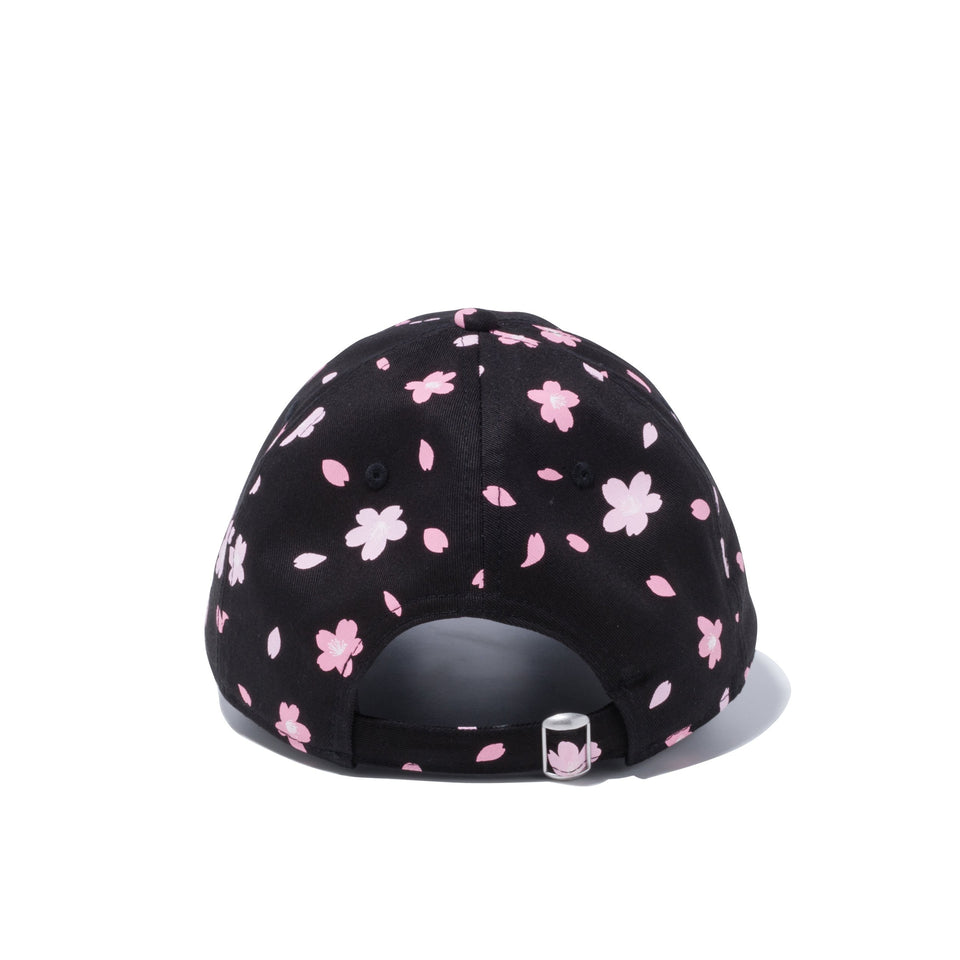 9THIRTY クロスストラップ 桜 オールオーバープリント ブラック