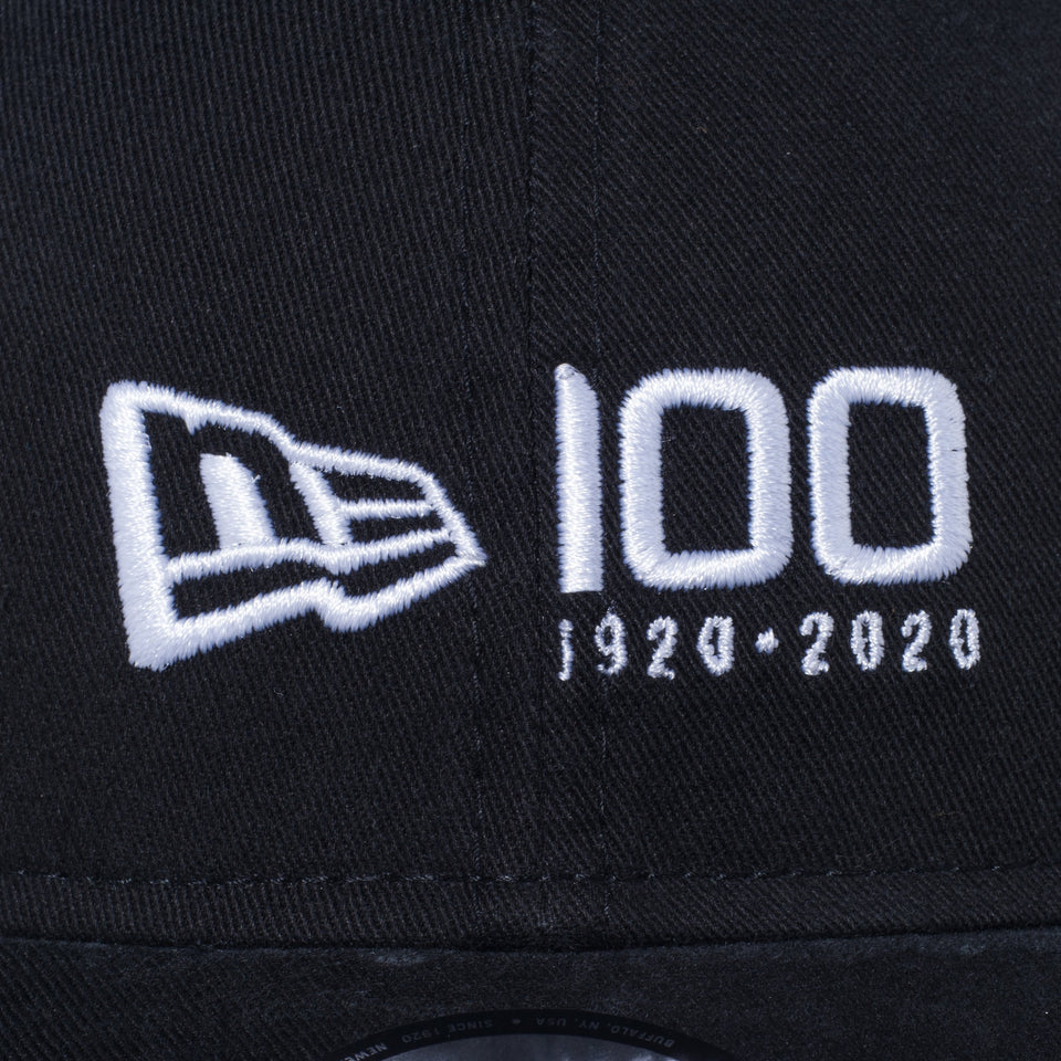 9THIRTY ニューエラ 100周年ロゴ ブラック × ホワイト