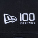 9THIRTY ニューエラ 100周年ロゴ ブラック × ホワイト