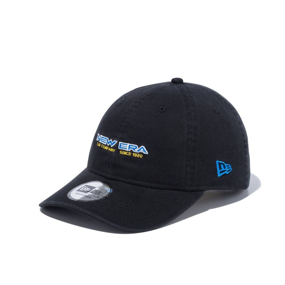 9THIRTY 2000’s ロゴ NEW ERA ブラック × マリンブルー