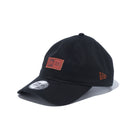 9THIRTY クロスストラップ ダックキャンバス レザーパッチ ブラック