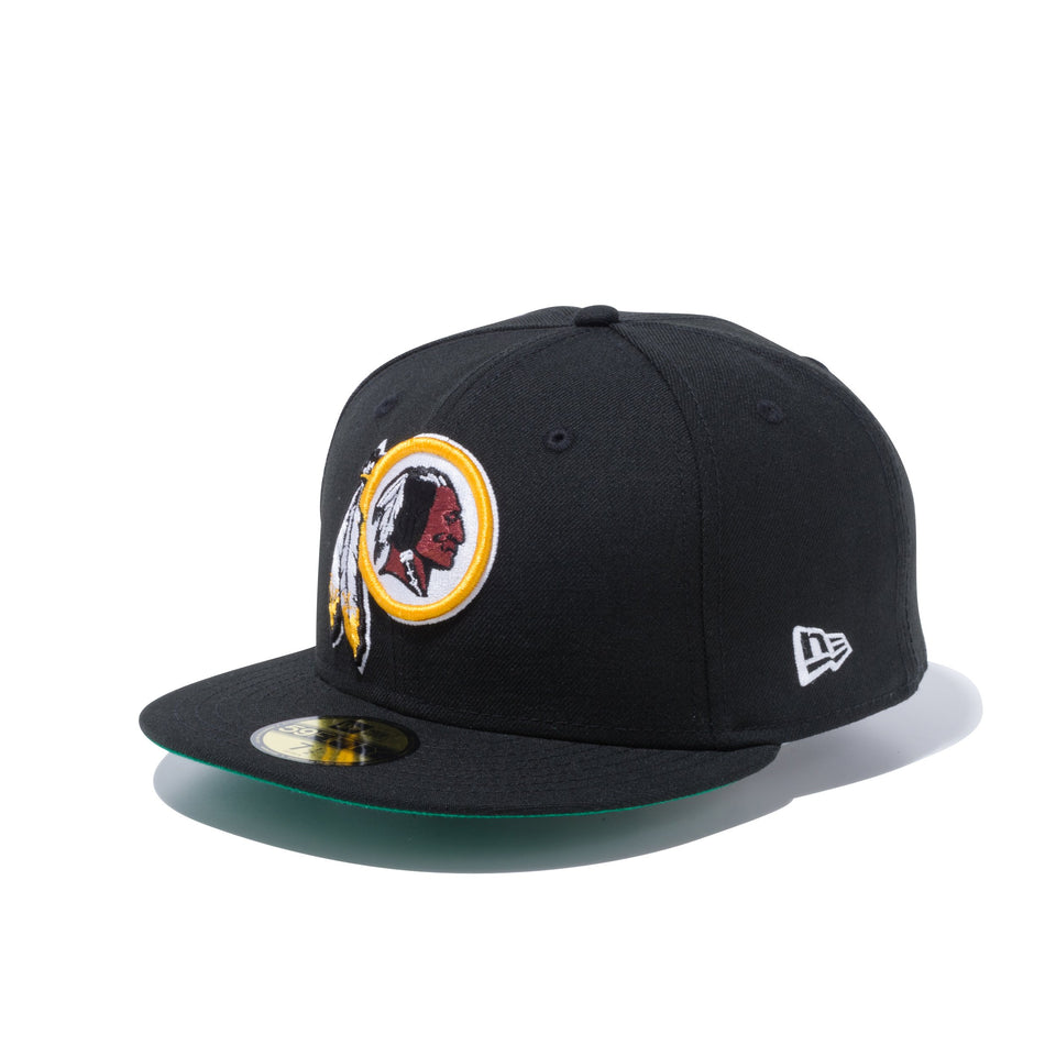 59FIFTY NFL カスタム ワシントン・レッドスキンズ スーパーボウル エンブレム グリーンアンダーバイザー