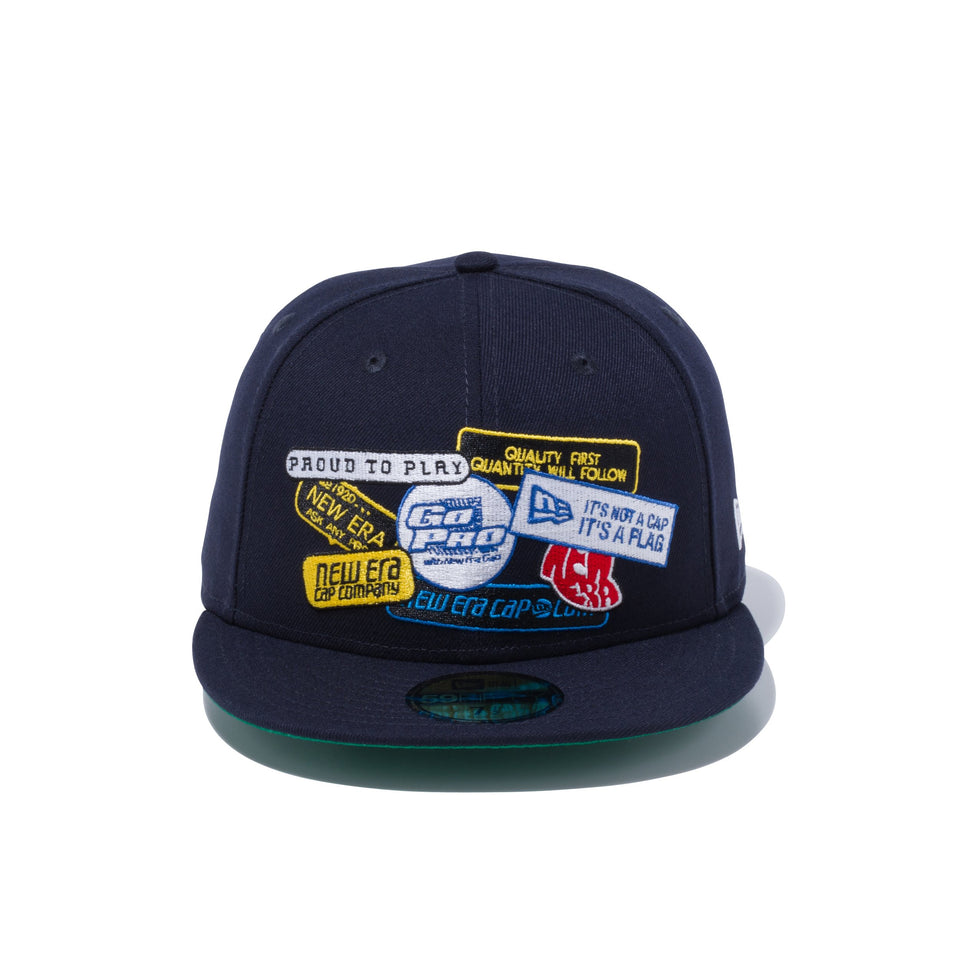 59FIFTY オールドロゴパッチ ネイビー