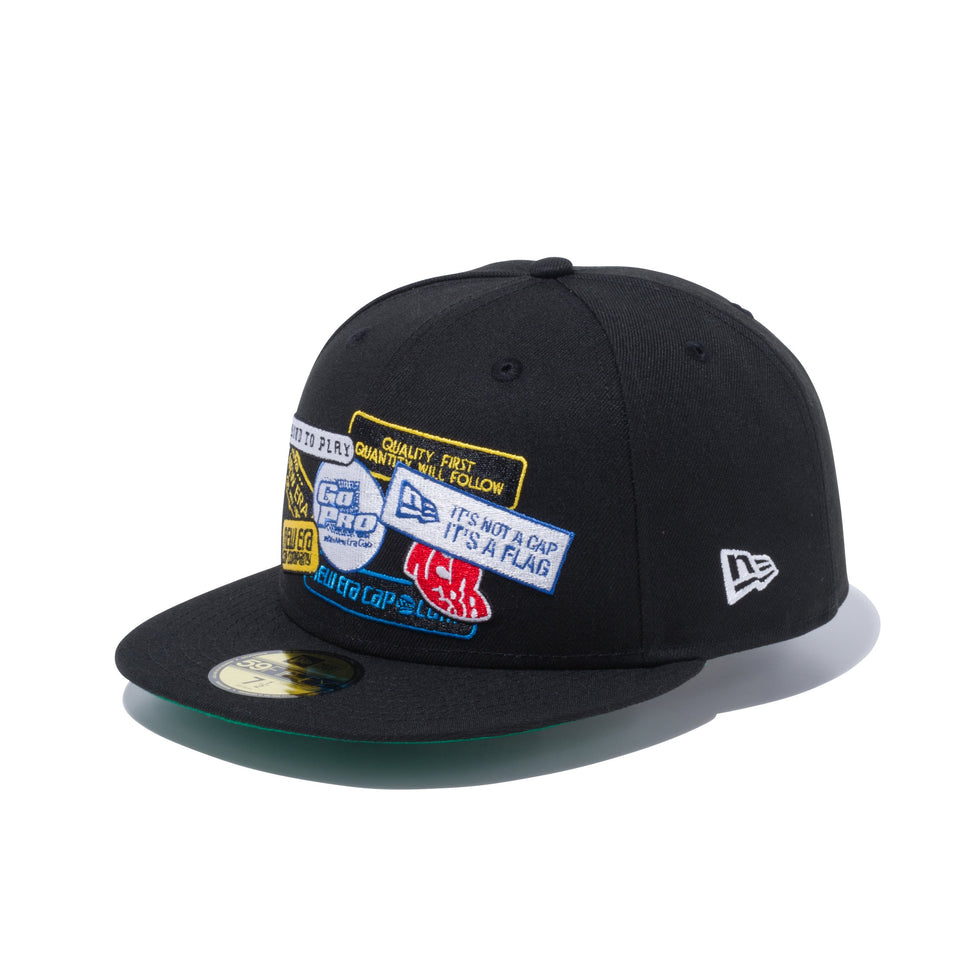 59FIFTY オールドロゴパッチ ブラック