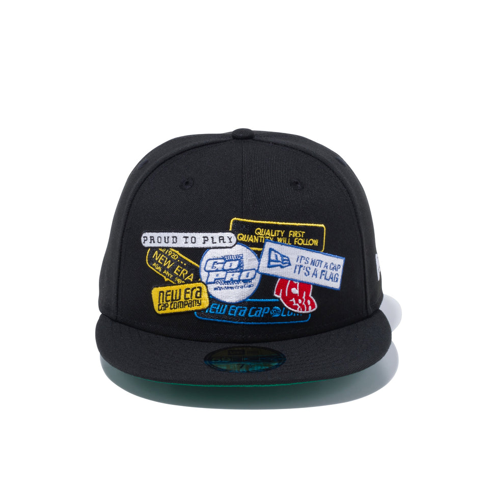 59FIFTY オールドロゴパッチ ブラック