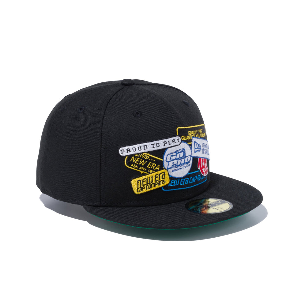 59FIFTY オールドロゴパッチ ブラック
