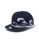 59FIFTY 浮世絵 波 ネイビー