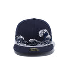 59FIFTY 浮世絵 波 ネイビー