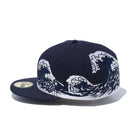 59FIFTY 浮世絵 波 ネイビー