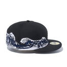 59FIFTY 浮世絵 波 ブラック
