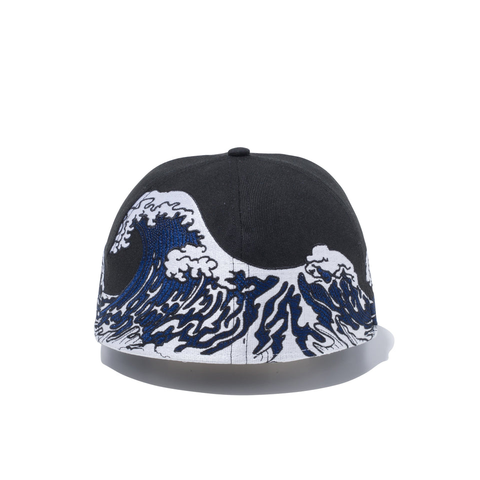 59FIFTY 浮世絵 波 ブラック