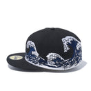 59FIFTY 浮世絵 波 ブラック