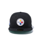 59FIFTY NFL カスタム ピッツバーグ・スティーラーズ スーパーボウル エンブレム グリーンアンダーバイザー
