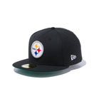 59FIFTY NFL カスタム ピッツバーグ・スティーラーズ スーパーボウル エンブレム グリーンアンダーバイザー