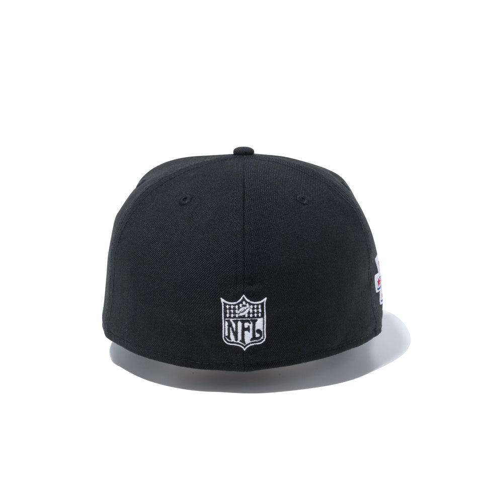 59FIFTY NFL カスタム ピッツバーグ・スティーラーズ スーパーボウル エンブレム グリーンアンダーバイザー