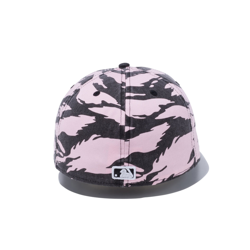 59FIFTY タイガーストライプカモ ニューヨーク・ヤンキース ウォッシュドピンク