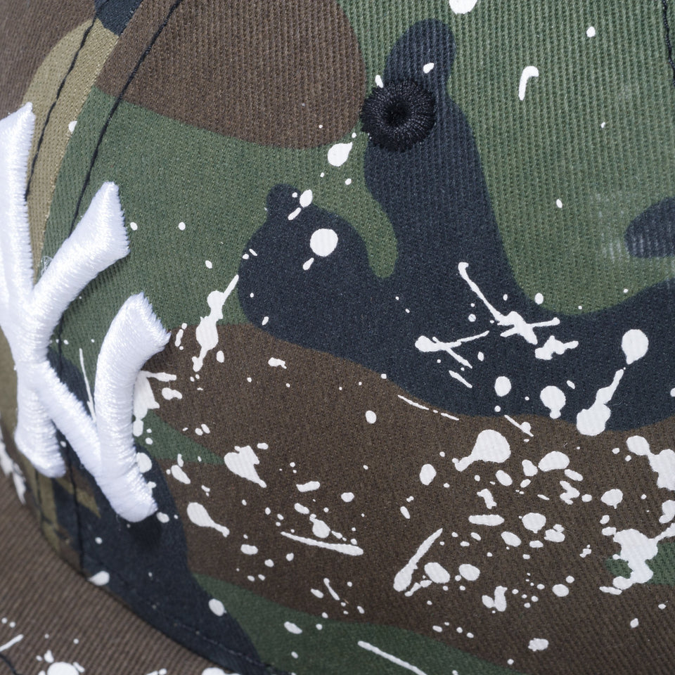 59FIFTY スプラッシュペイント ニューヨーク・ヤンキース ウッドランドカモ