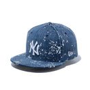 59FIFTY スプラッシュペイント ニューヨーク・ヤンキース ウォッシュドデニム