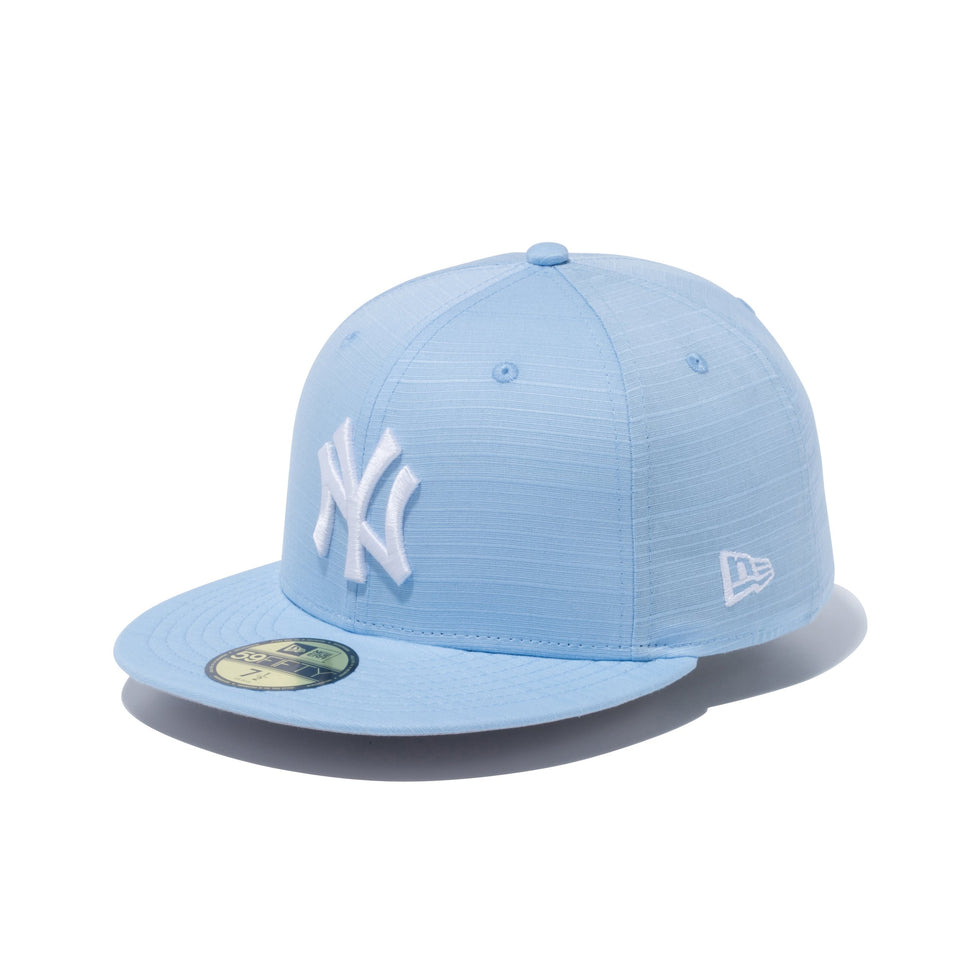 59FIFTY シャンタン ニューヨーク・ヤンキース サックスブルー グレーアンダーバイザー