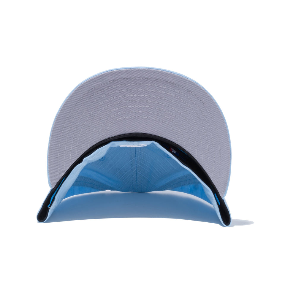 59FIFTY シャンタン ニューヨーク・ヤンキース サックスブルー グレーアンダーバイザー