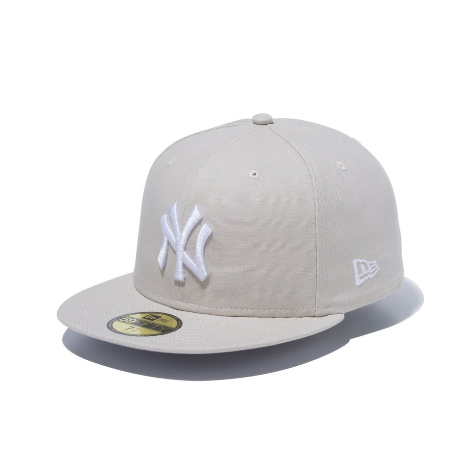 59FIFTY ダックキャンバス ニューヨーク・ヤンキース ストーン × スノーホワイト