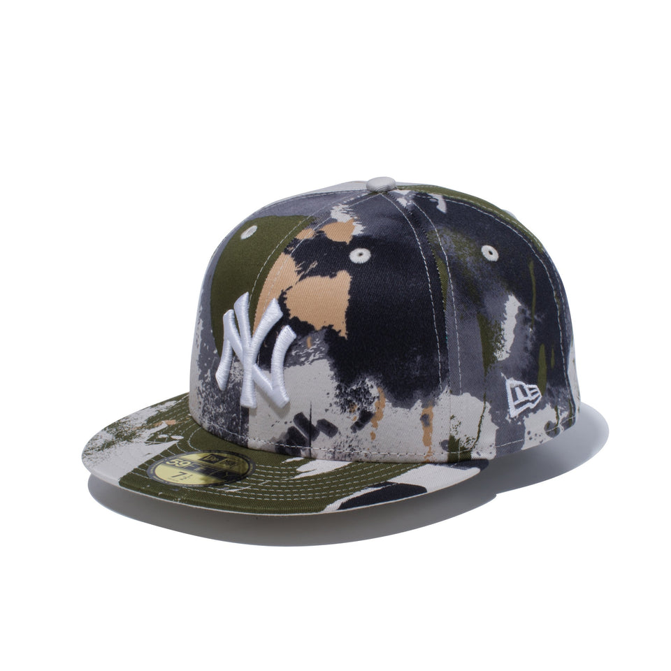 59FIFTY ブラッシュペイント ニューヨーク・ヤンキース グレー