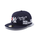 59FIFTY ニューエラ 1920-2020 ニューヨーク・ヤンキース ネイビー × ホワイト グレーアンダーバイザー