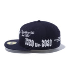 59FIFTY ニューエラ 1920-2020 ニューヨーク・ヤンキース ネイビー × ホワイト グレーアンダーバイザー