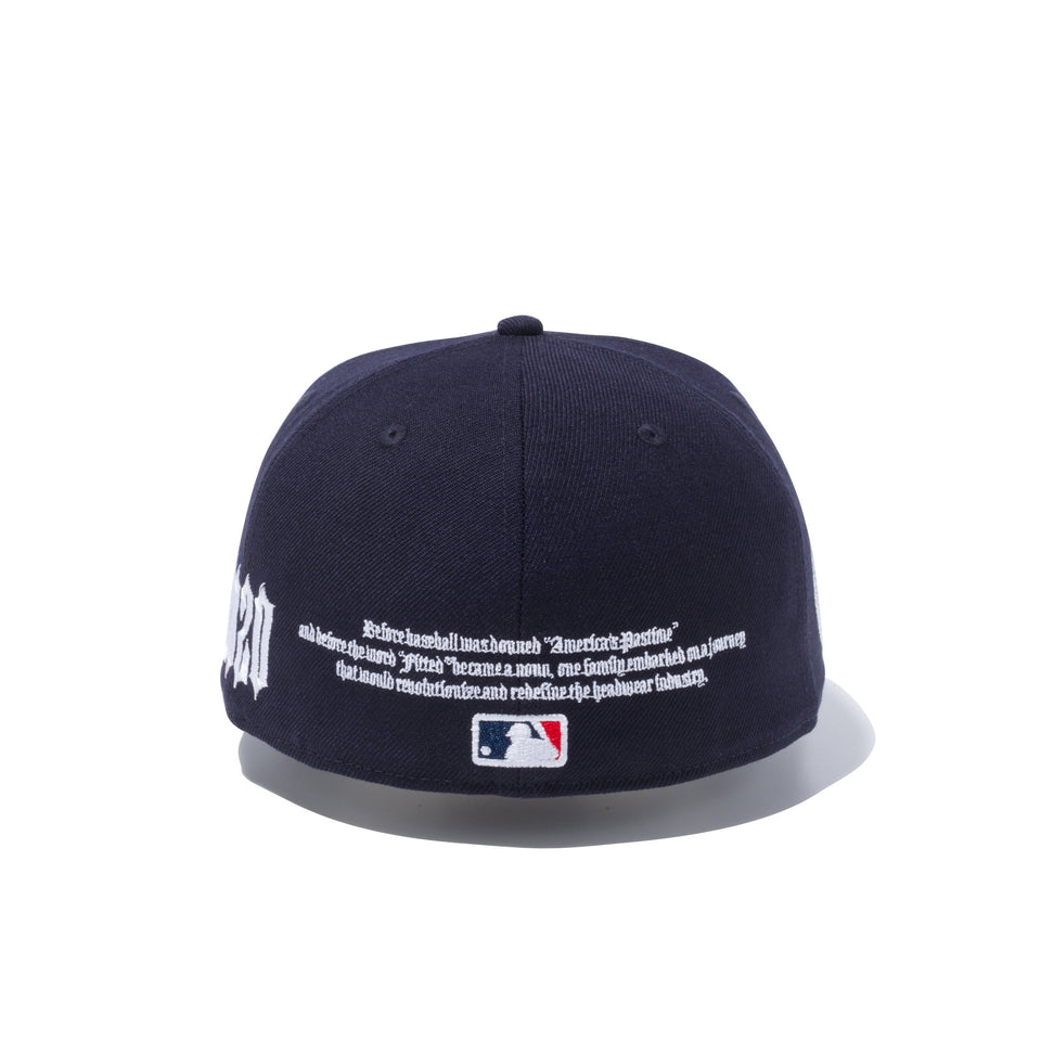 59FIFTY ニューエラ 1920-2020 ニューヨーク・ヤンキース ネイビー × ホワイト グレーアンダーバイザー