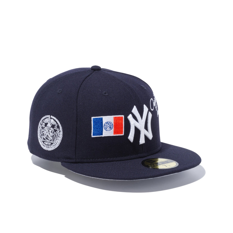 59FIFTY ニューエラ 1920-2020 ニューヨーク・ヤンキース ネイビー × ホワイト グレーアンダーバイザー